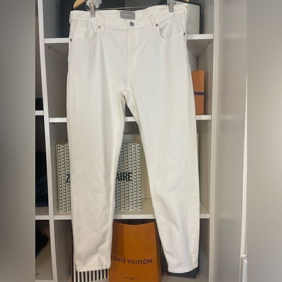 Everlane Mid Rise Skinny Ankle Jeans 33 T - Picture 2 of 7